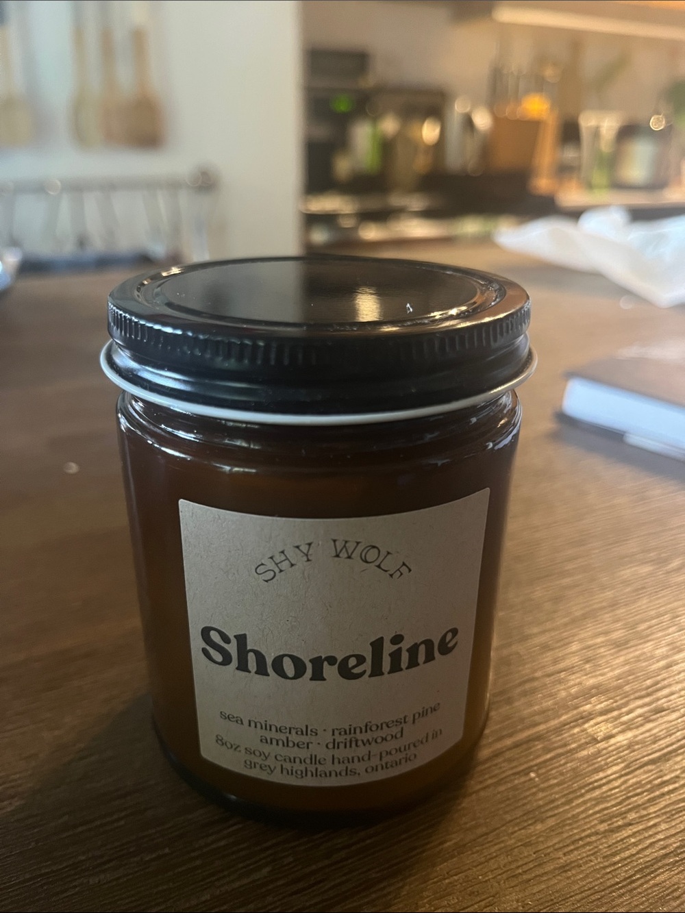 Shy Wolf soy candle 🕯️